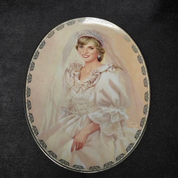 Bradford Exchange THE PEOPLES PRINCESS Diana Collector Plate Queen of Our Hearts - Picture 1 of 7